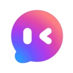 winker- live chat & friends android application logo